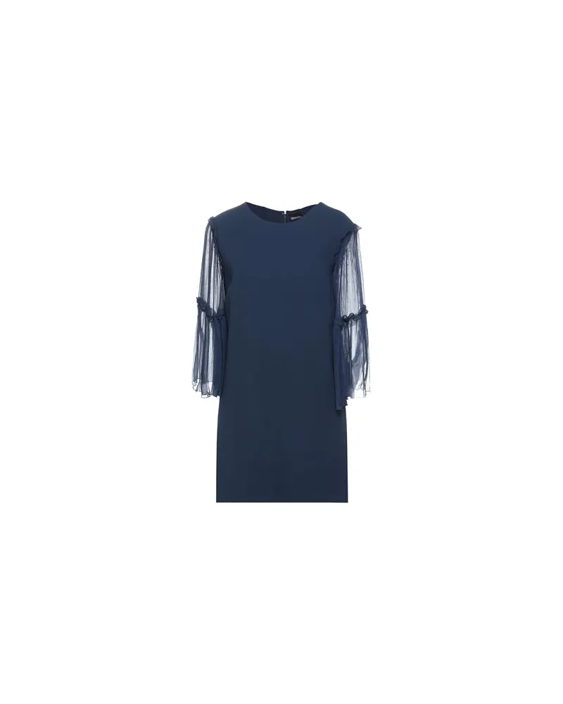Ermanno Scervino KLEIDER - Mini-Kleiderauf YOOX.COM Nachtblau