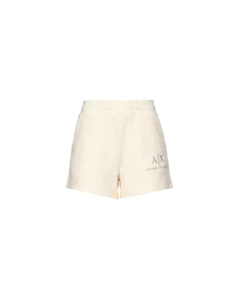 Armani Exchange HOSEN & RÖCKE - Shorts & Bermudashortsauf YOOX.COM Cremeweiß