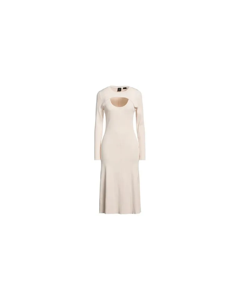 Pinko KLEIDER - Midi-Kleiderauf YOOX.COM Cremeweiß