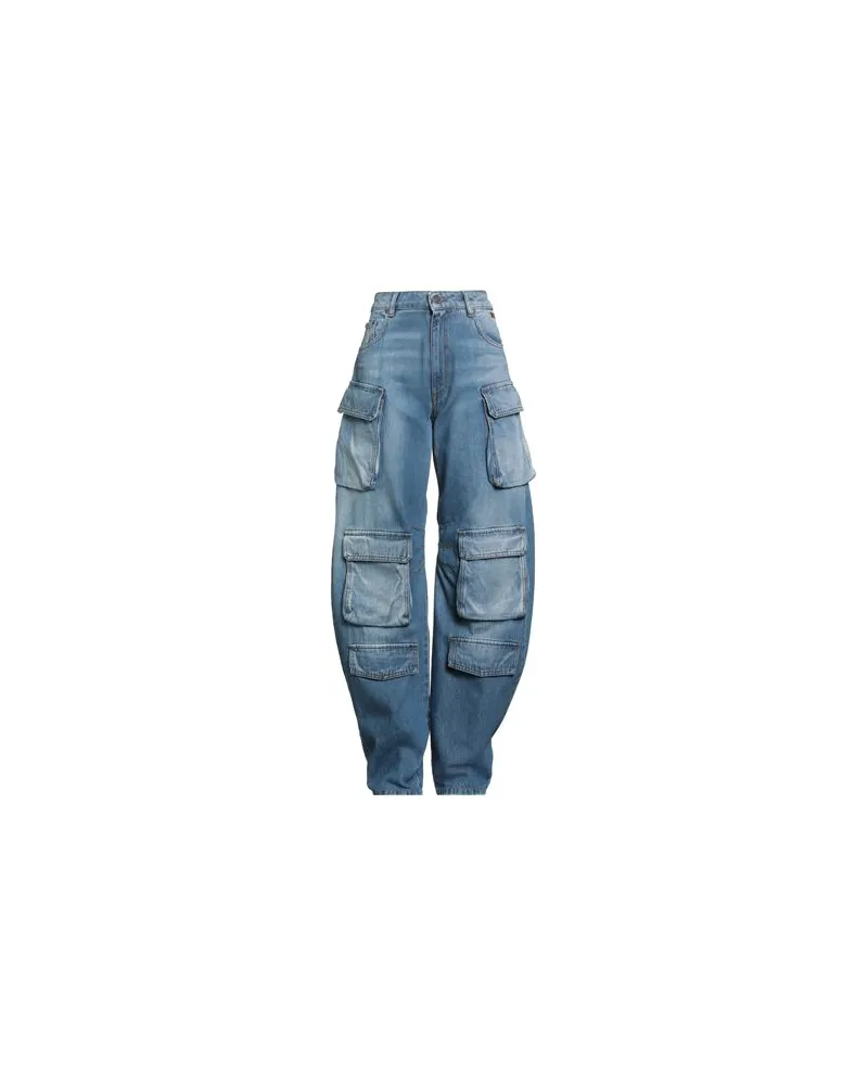 MSGM HOSEN & RÖCKE - Jeanshosenauf YOOX.COM Blau