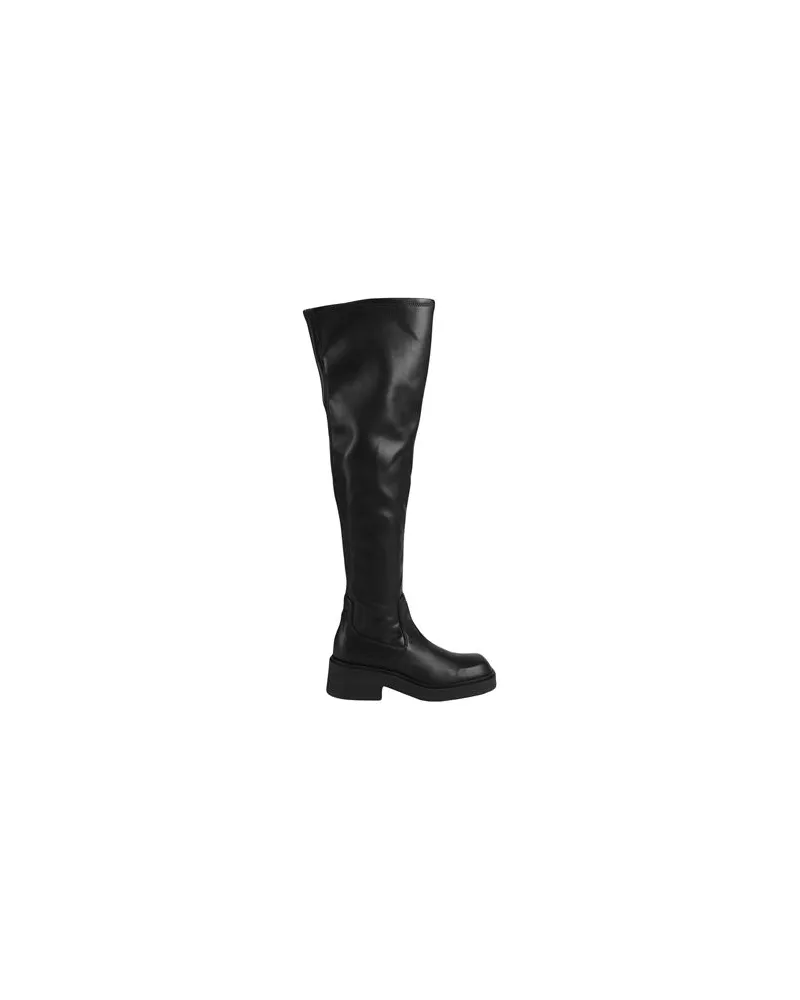 Furla ATTITUDE STRETCH KNEE BOOT - SCHUHE - Stiefelauf YOOX.COM Schwarz
