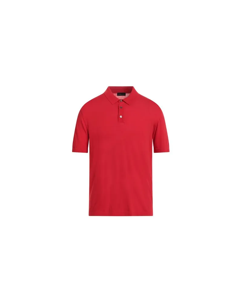 Roberto Collina TOPS - Poloshirtsauf YOOX.COM Rot