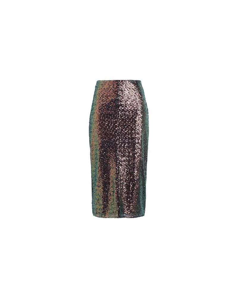 Karl Lagerfeld SEQUIN EVENING SKIRT  - HOSEN & RÖCKE - Midi-Röckeauf YOOX.COM Grün