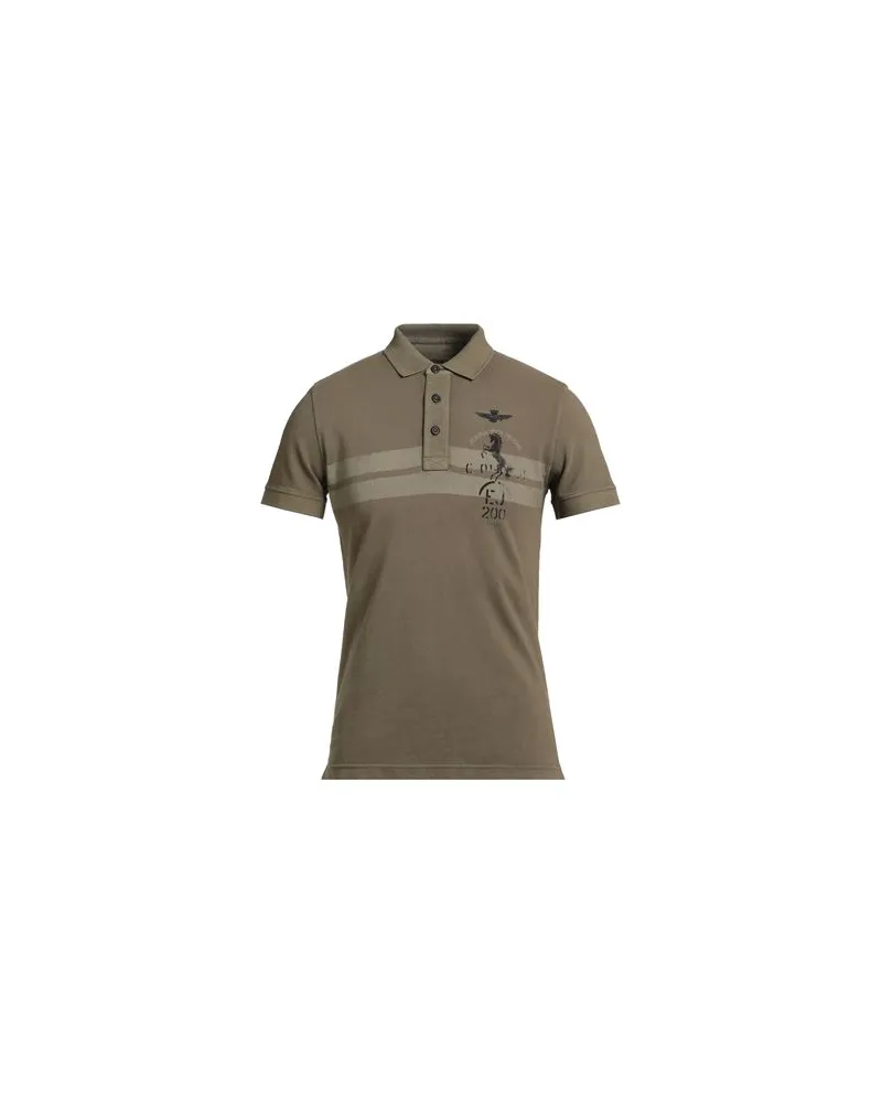 Aeronautica Militare TOPS - Poloshirtsauf YOOX.COM Militärgrün