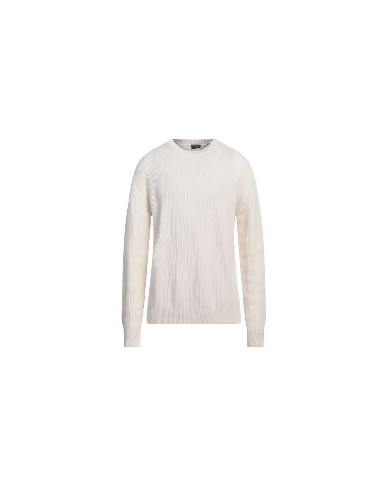 Ermenegildo Zegna STRICKWAREN - Pulloverauf YOOX.COM Cremeweiß