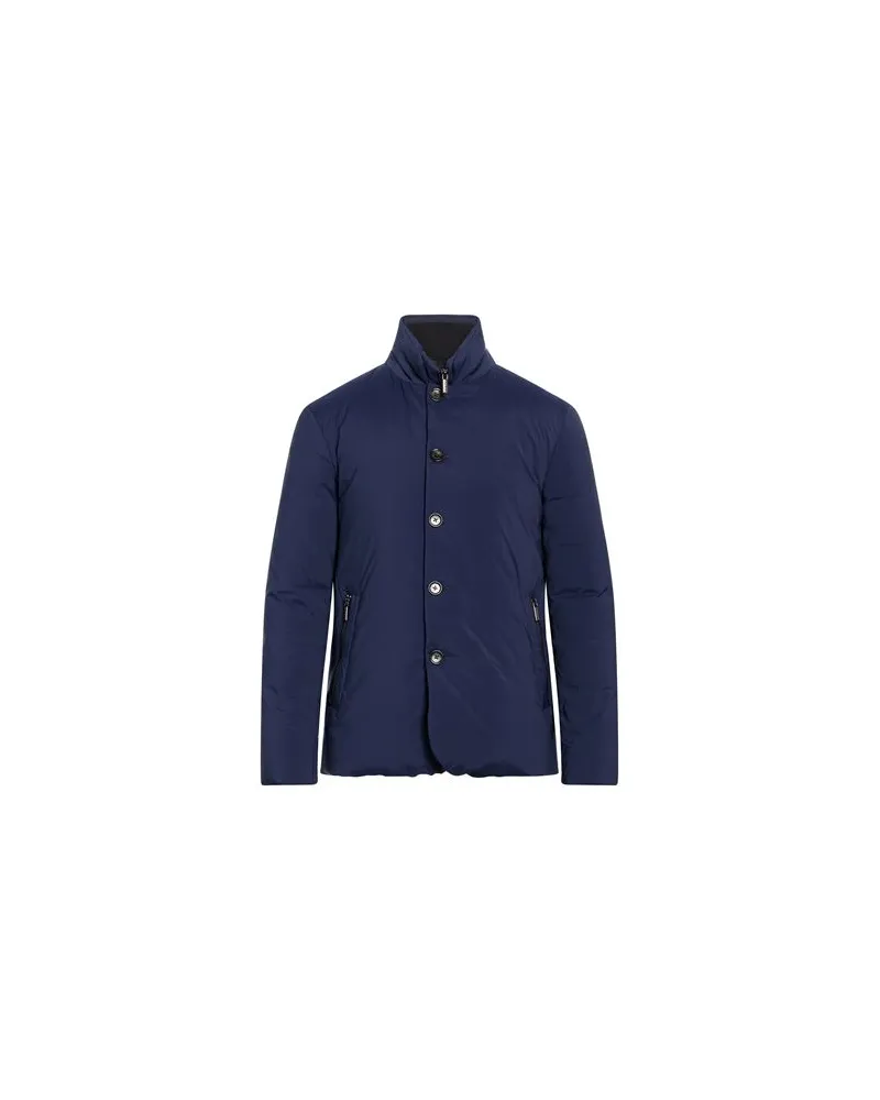 Puntododici JACKEN & MÄNTEL - Mäntelauf YOOX.COM Marineblau