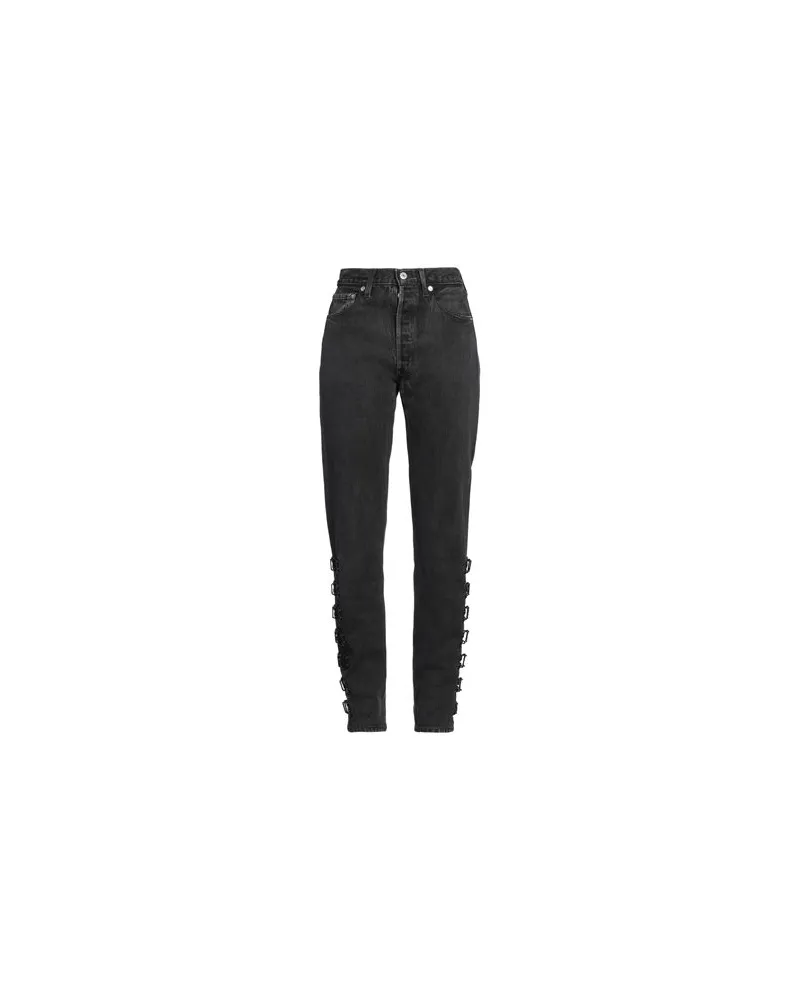 Theyskens' Theory HOSEN & RÖCKE - Jeanshosenauf YOOX.COM Schwarz