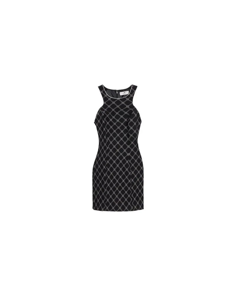 Elisabetta Franchi KLEIDER - Mini-Kleiderauf YOOX.COM Schwarz