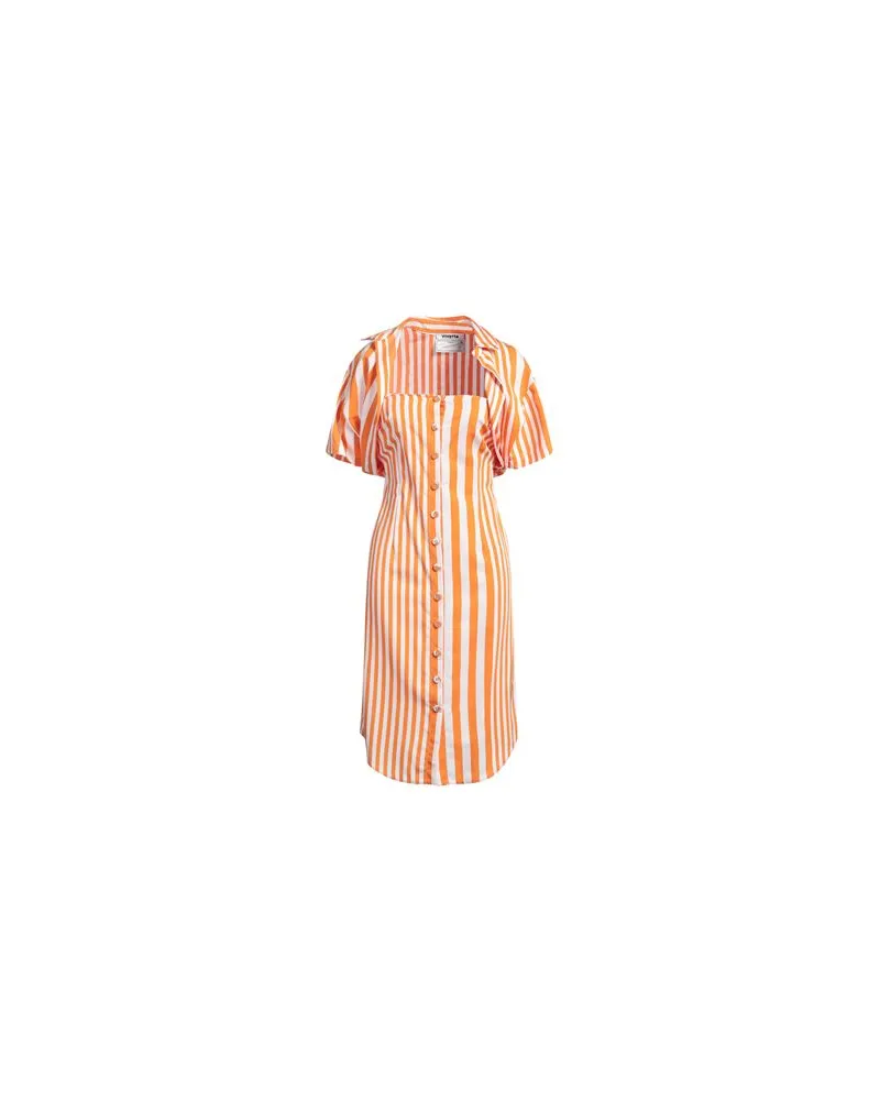 Vivetta KLEIDER - Midi-Kleiderauf YOOX.COM Orange