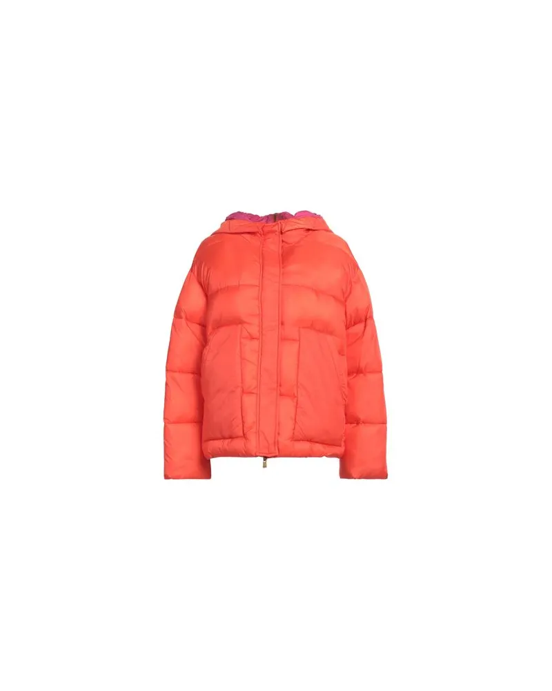 Pinko JACKEN & MÄNTEL - Pufferjacken & Daunenjackenauf YOOX.COM Orange