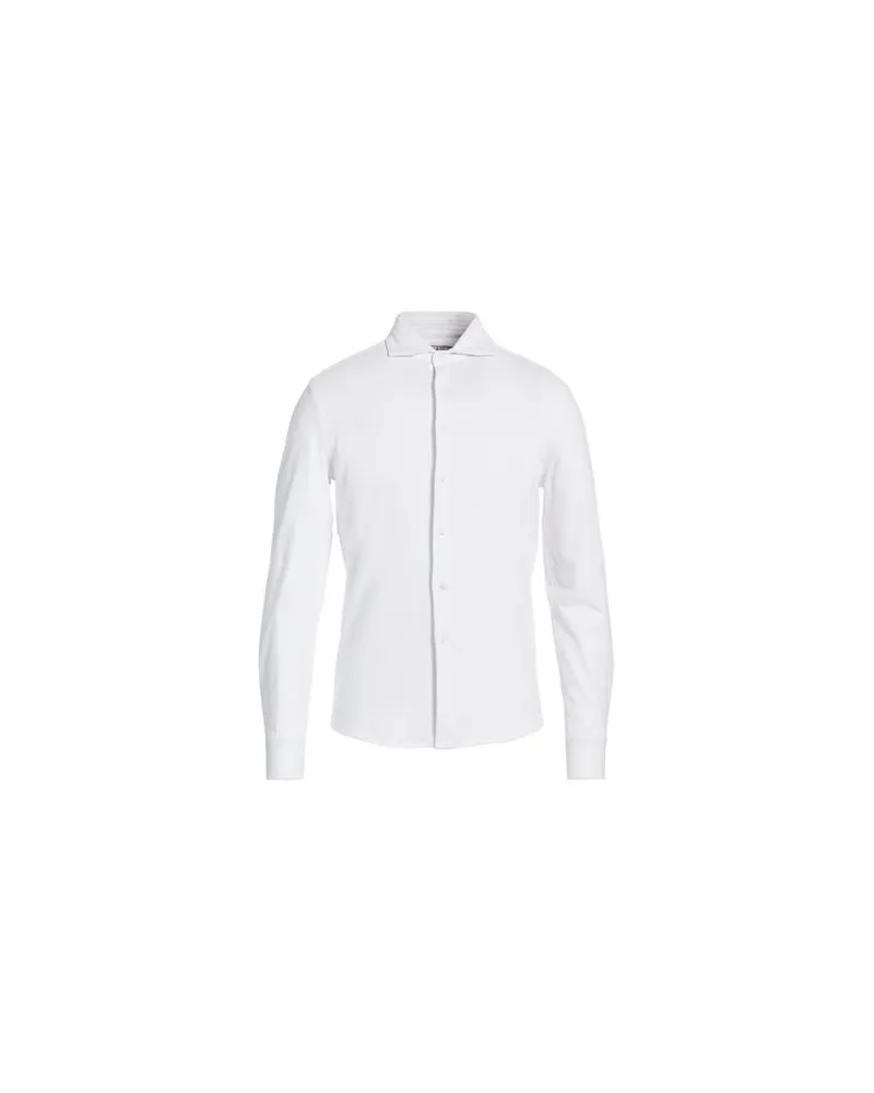AT.P.CO TOPS - Hemdenauf YOOX.COM Weiß