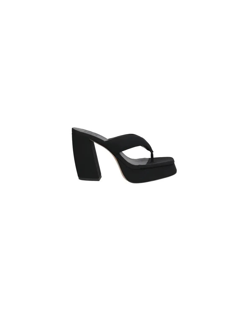 Gia Borghini SCHUHE - Zehentrennerauf YOOX.COM Schwarz