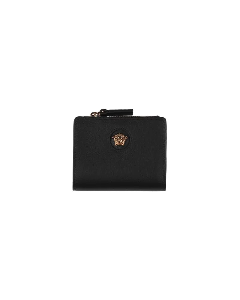 Versace Kleinlederwaren - Brieftaschenauf YOOX.COM Schwarz