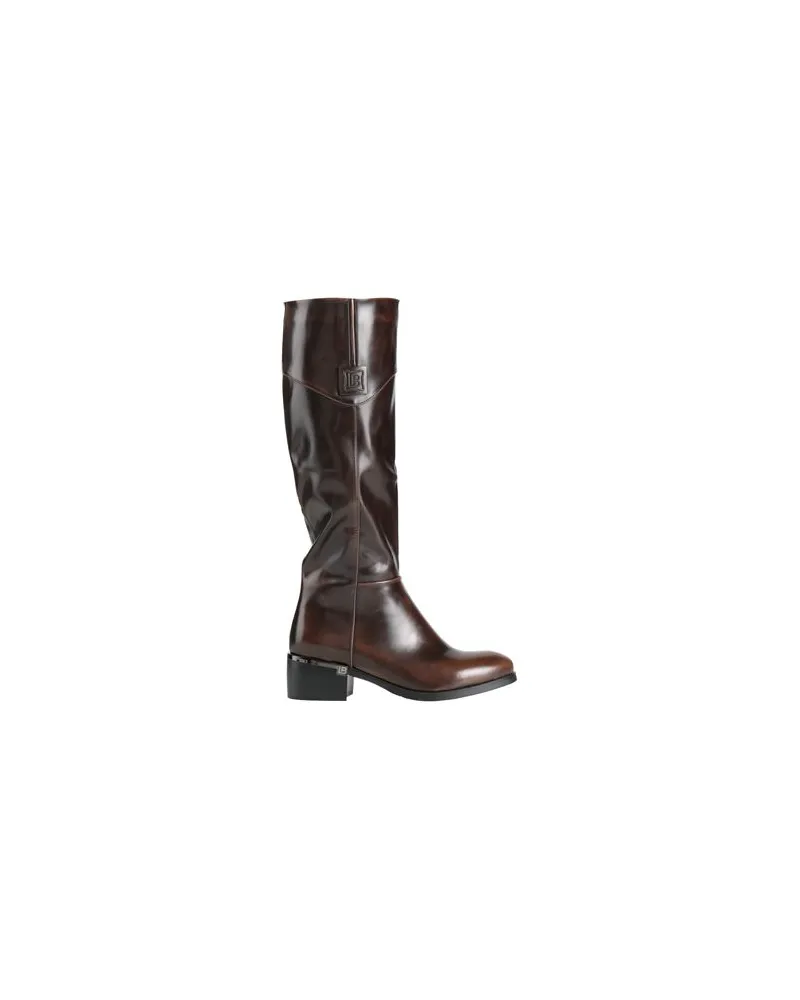 Laura Biagiotti SCHUHE - Stiefelauf YOOX.COM Braun