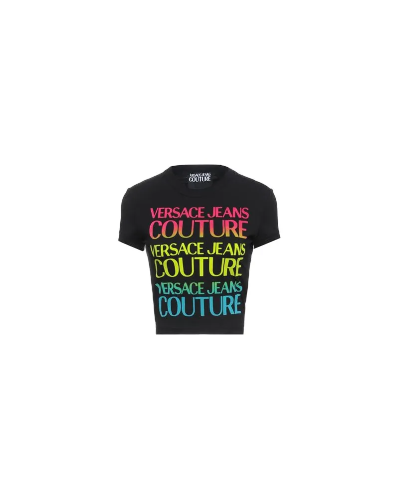 Versace Jeans TOPS - T-shirtsauf YOOX.COM Schwarz