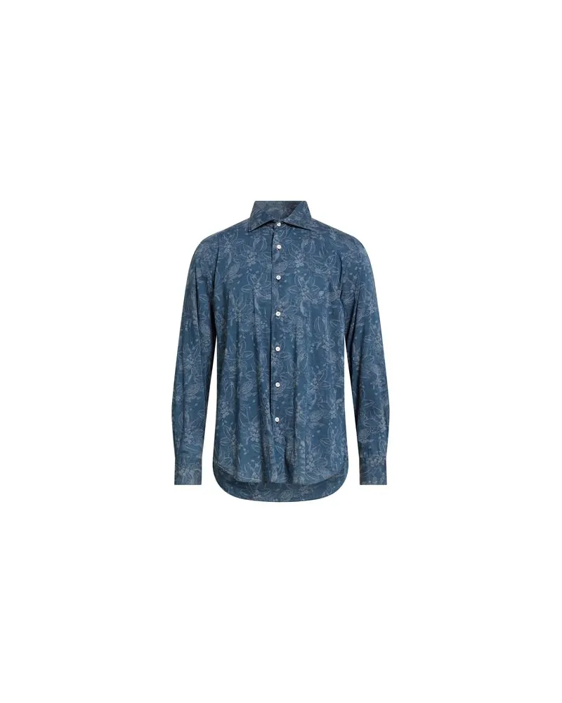 Finamore 1925 TOPS - Hemdenauf YOOX.COM Taubenblau