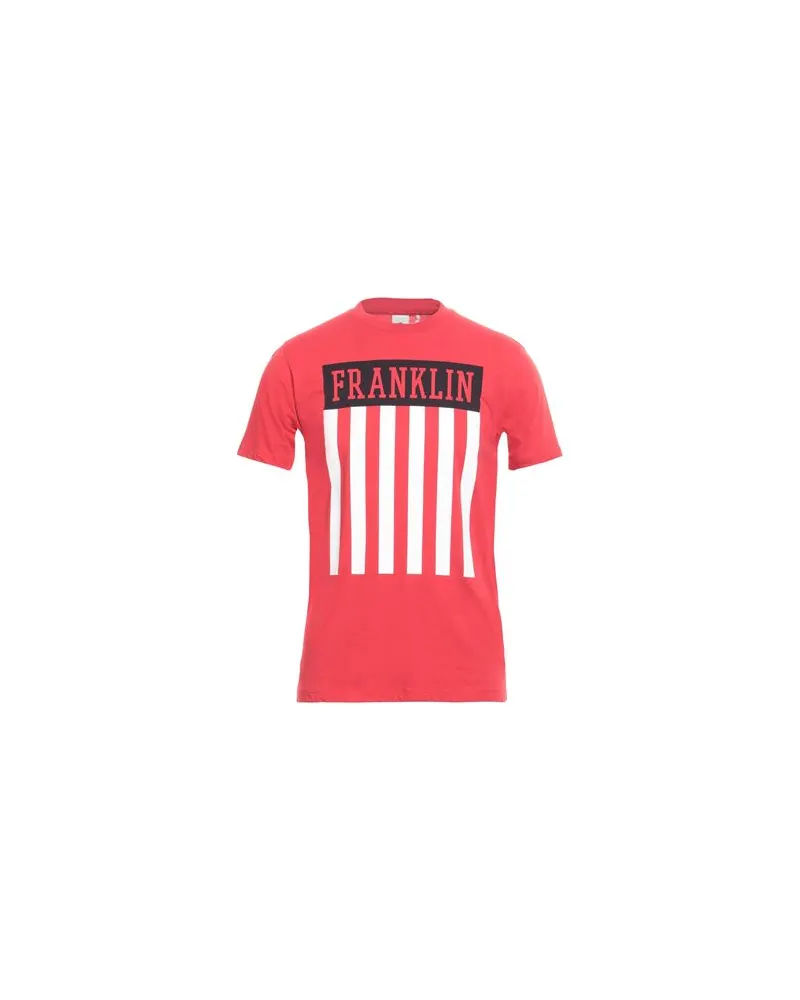 Franklin & Marshall TOPS - T-shirtsauf YOOX.COM Rot