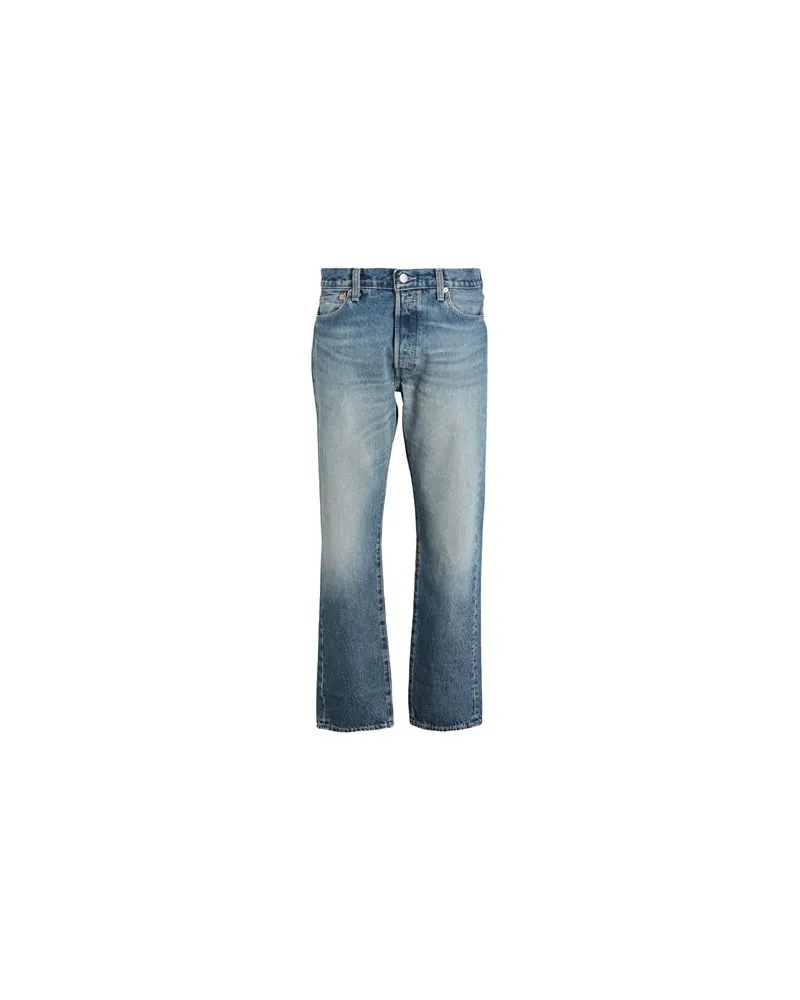 Levi's 501® 54 MED INDIGO - WORN IN	 - HOSEN & RÖCKE - Jeanshosenauf YOOX.COM Blau