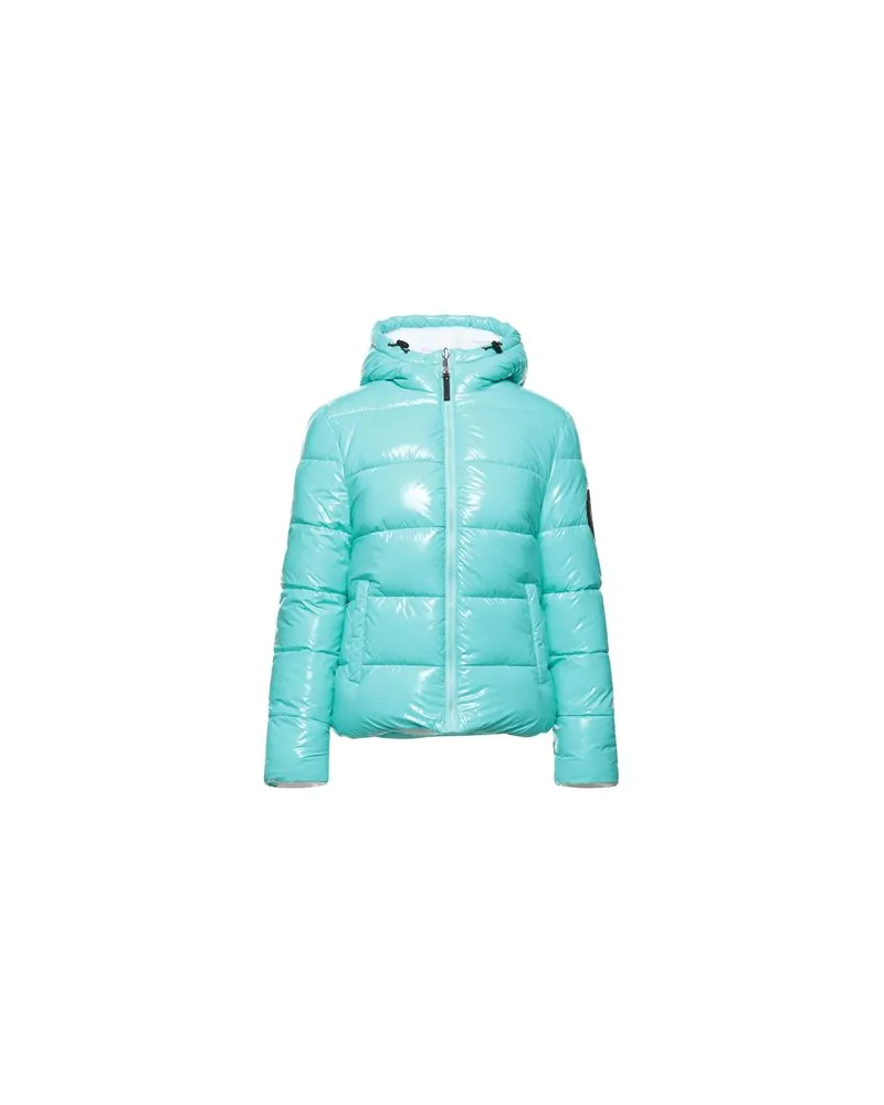 Philipp Plein JACKEN & MÄNTEL - Pufferjacken & Daunenjackenauf YOOX.COM Tūrkis