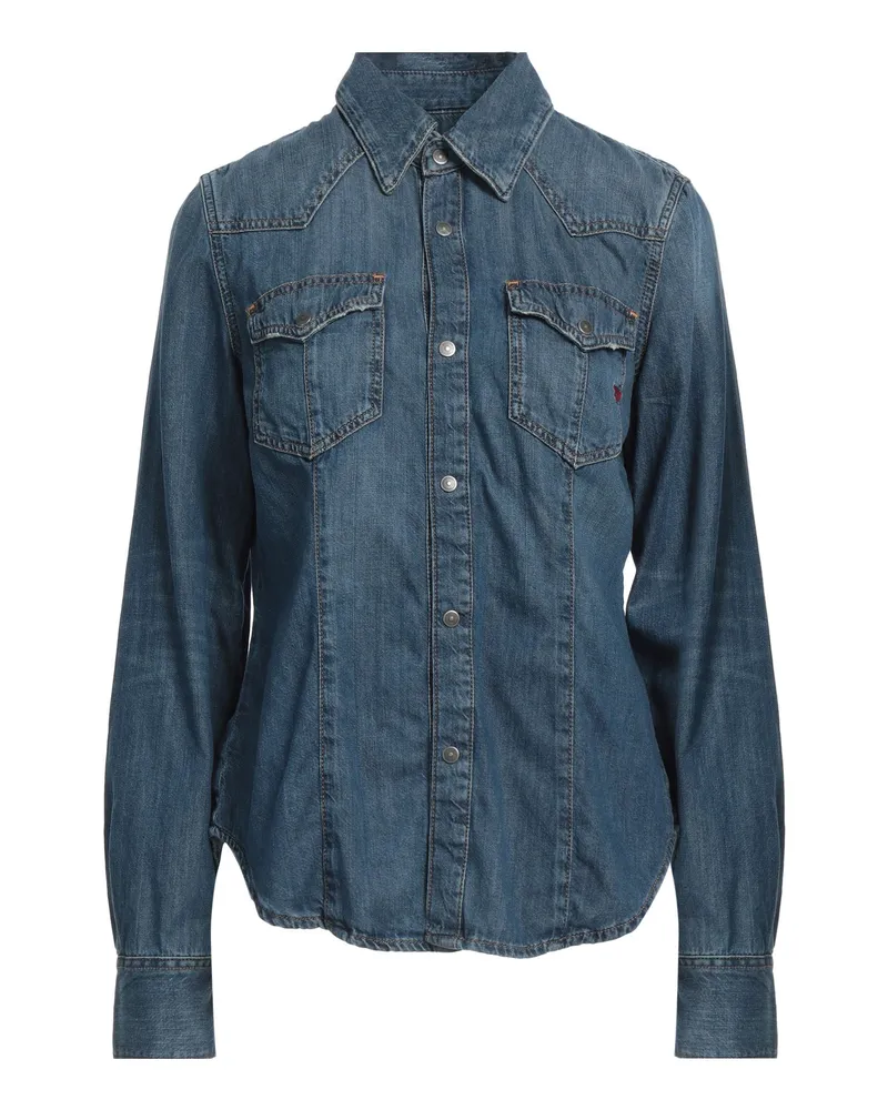 Diesel Jeanshemd Blau