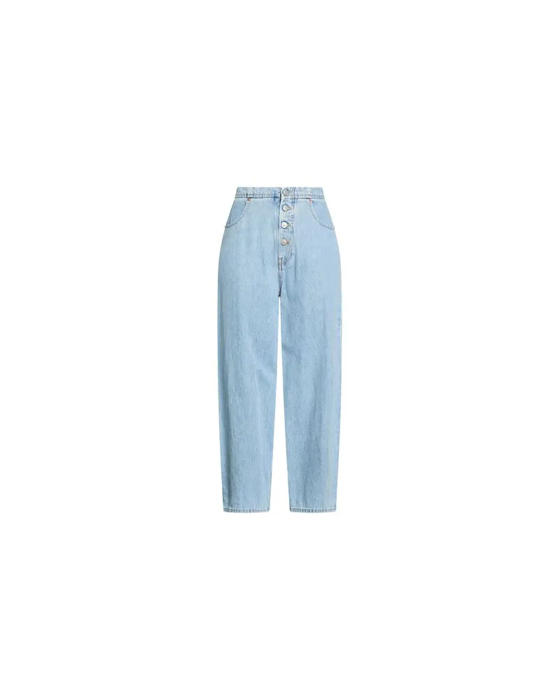 Maison Margiela HOSEN & RÖCKE - Jeanshosenauf YOOX.COM Blau