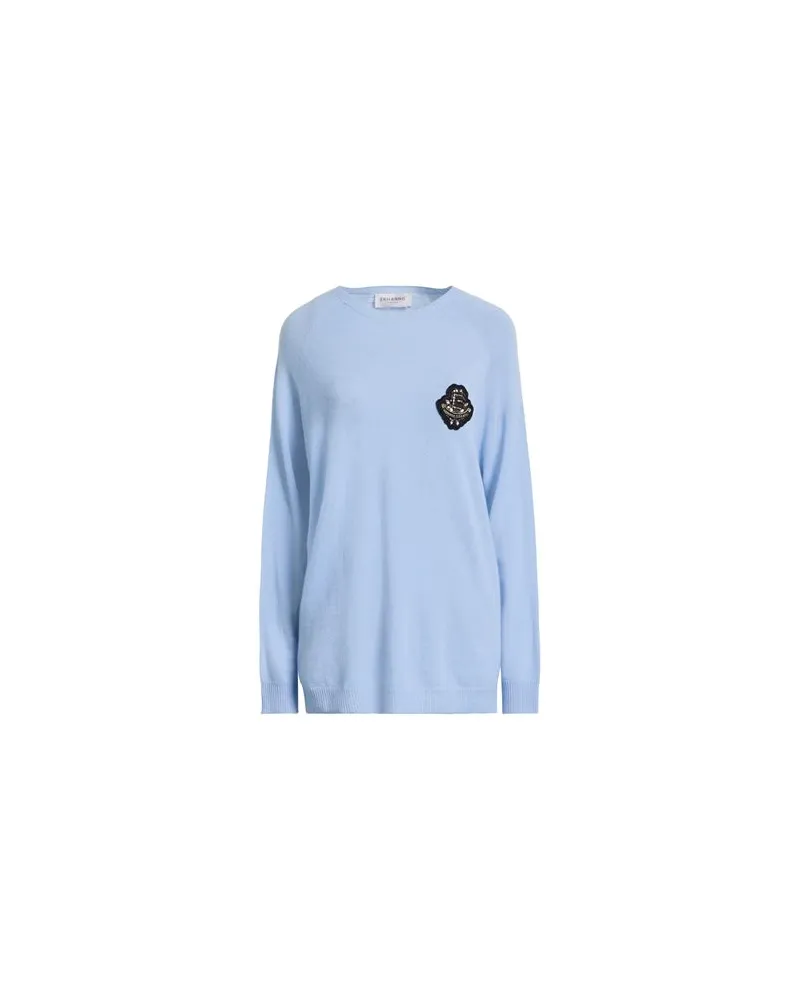 Ermanno Scervino STRICKWAREN - Pulloverauf YOOX.COM Himmelblau