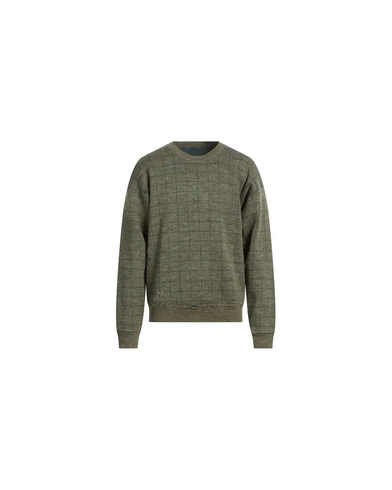 Maison Margiela STRICKWAREN - Pulloverauf YOOX.COM Militärgrün