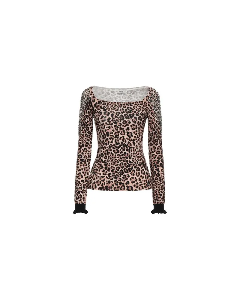 Liu Jo STRICKWAREN - Pulloverauf YOOX.COM Beige