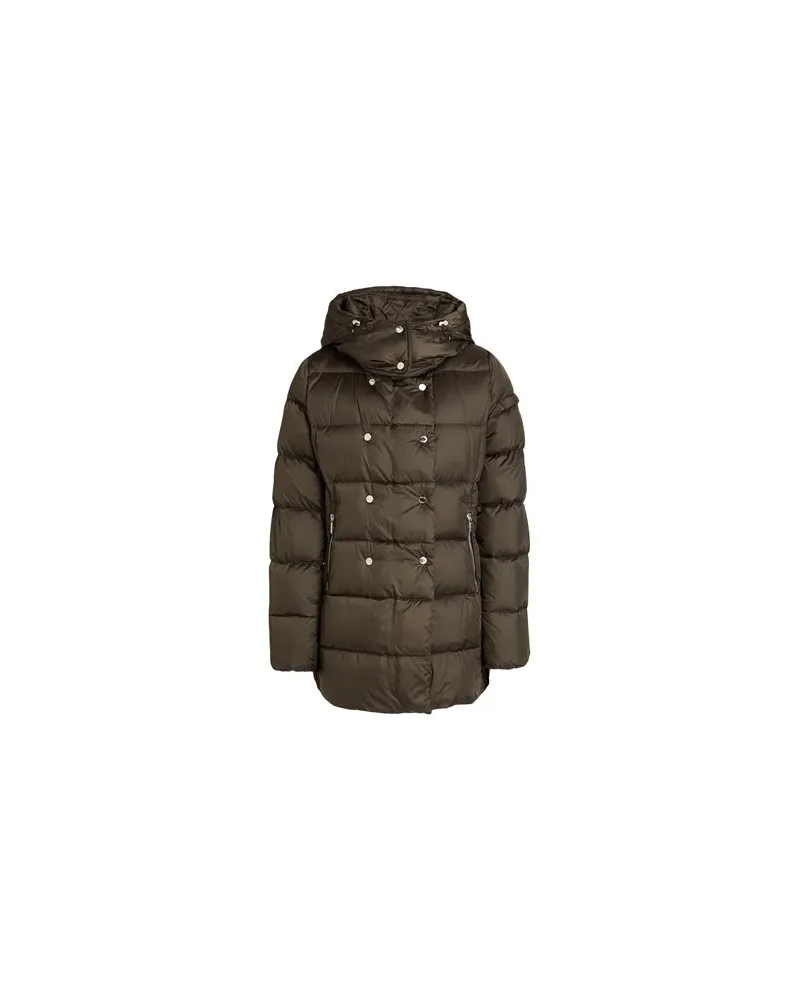 MOORER JACKEN & MÄNTEL - Pufferjacken & Daunenjackenauf YOOX.COM Militärgrün