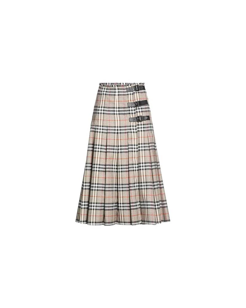 Burberry HOSEN & RÖCKE - Midi-Röckeauf YOOX.COM Maulwurfsgrau