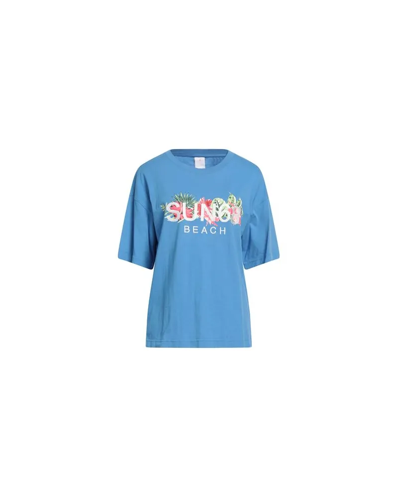 Sun68 TOPS - T-shirtsauf YOOX.COM Azurblau