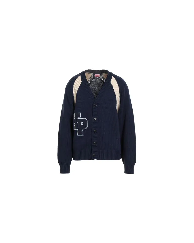 Kenzo STRICKWAREN - Strickjackenauf YOOX.COM Marineblau