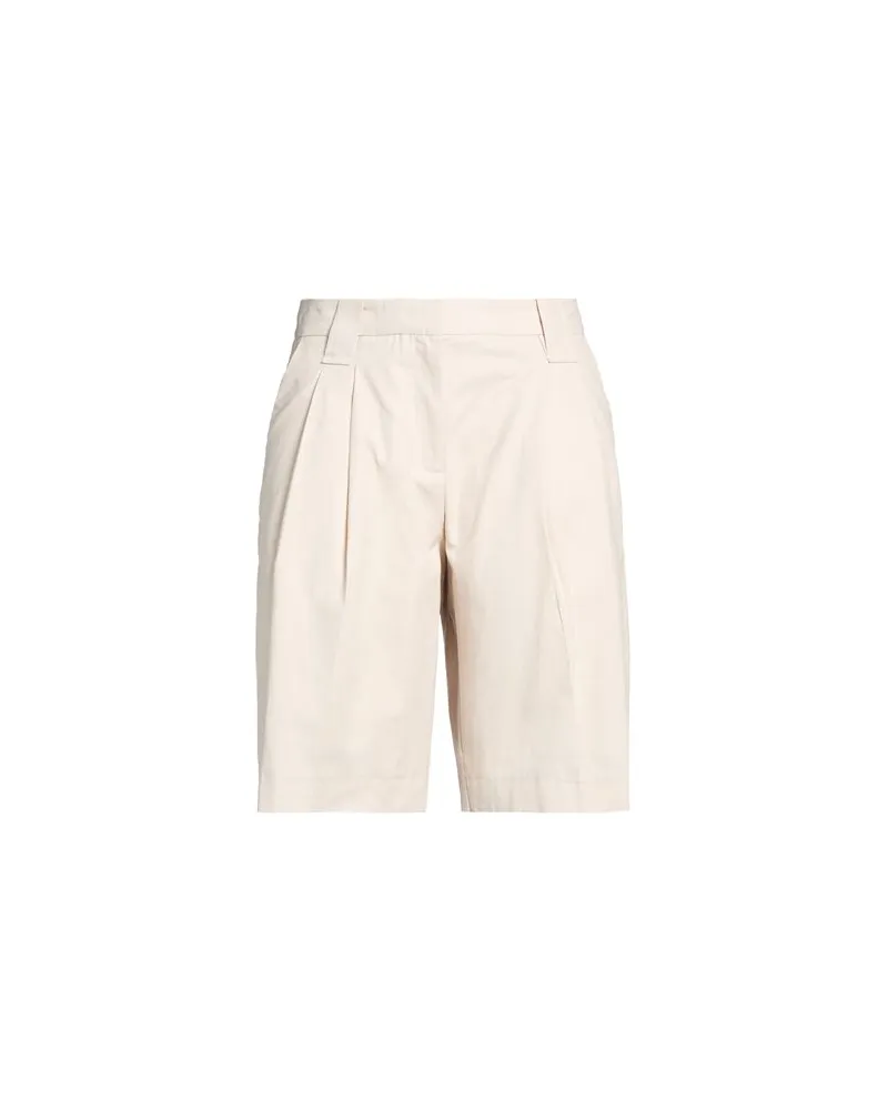 Ganni HOSEN & RÖCKE - Shorts & Bermudashortsauf YOOX.COM Cremeweiß