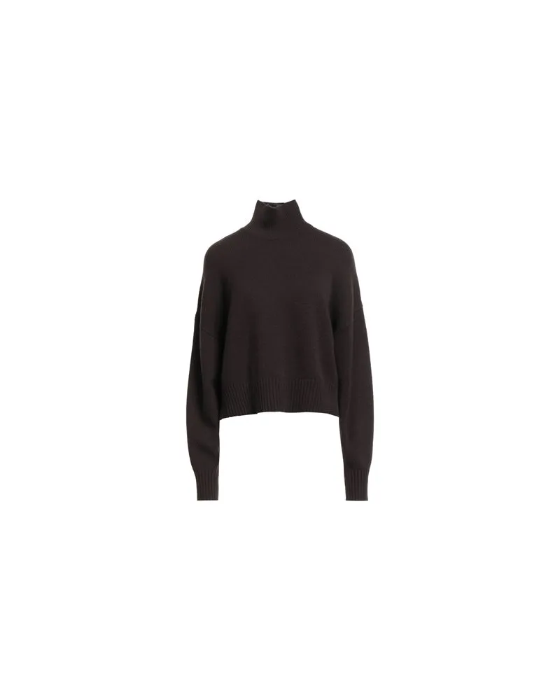 Theory STRICKWAREN - Rollkragenpulloverauf YOOX.COM Dunkelbraun