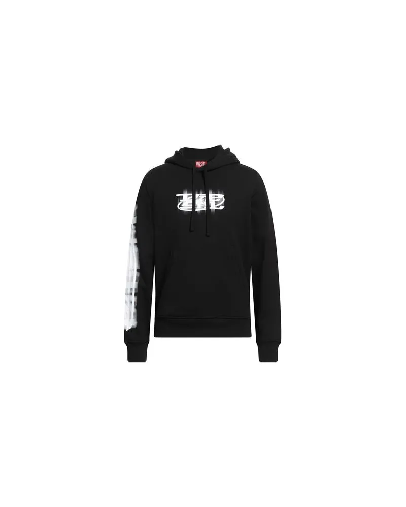 Diesel TOPS - Sweatshirtsauf YOOX.COM Schwarz