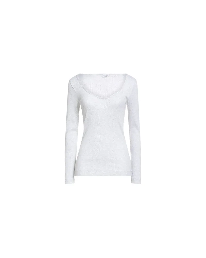 Brunello Cucinelli TOPS - T-shirtsauf YOOX.COM Hellgrau