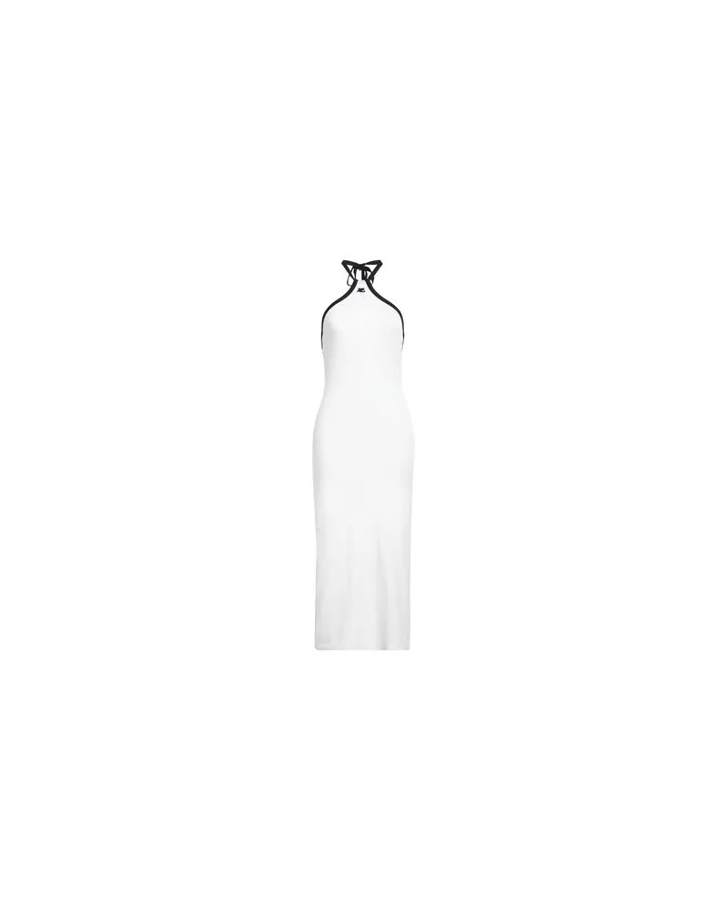 Courrèges KLEIDER - Midi-Kleiderauf YOOX.COM Weiß