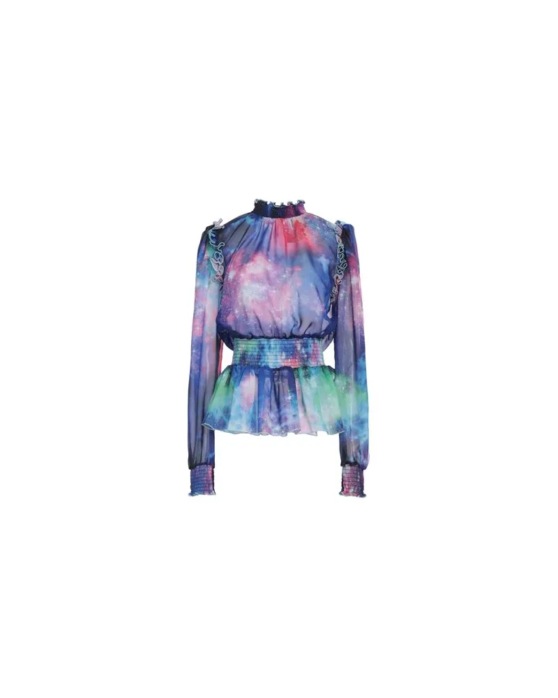 Versace Jeans TOPS - Topsauf YOOX.COM Blau