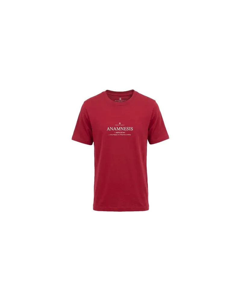 Brunello Cucinelli TOPS - T-shirtsauf YOOX.COM Rot