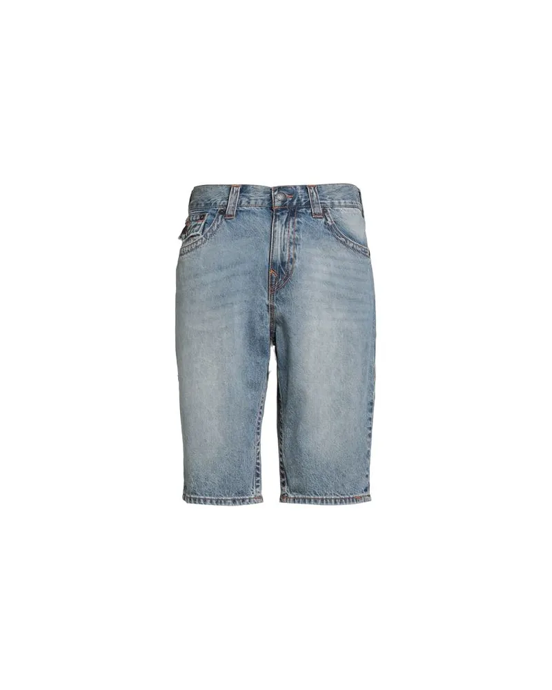 True Religion HOSEN & RÖCKE - Jeansshortsauf YOOX.COM Blau