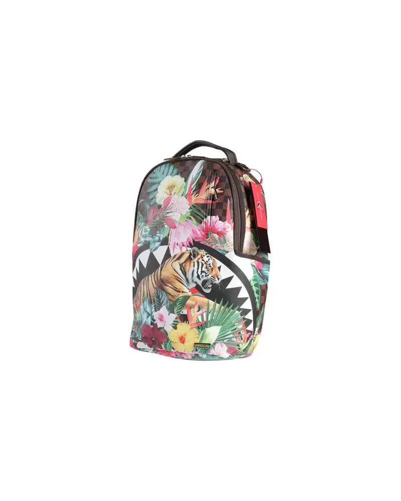 Sprayground FLOWERING JUNGLE SHARK 2 BACKPACK - TASCHEN - Rucksäckeauf YOOX.COM Braun
