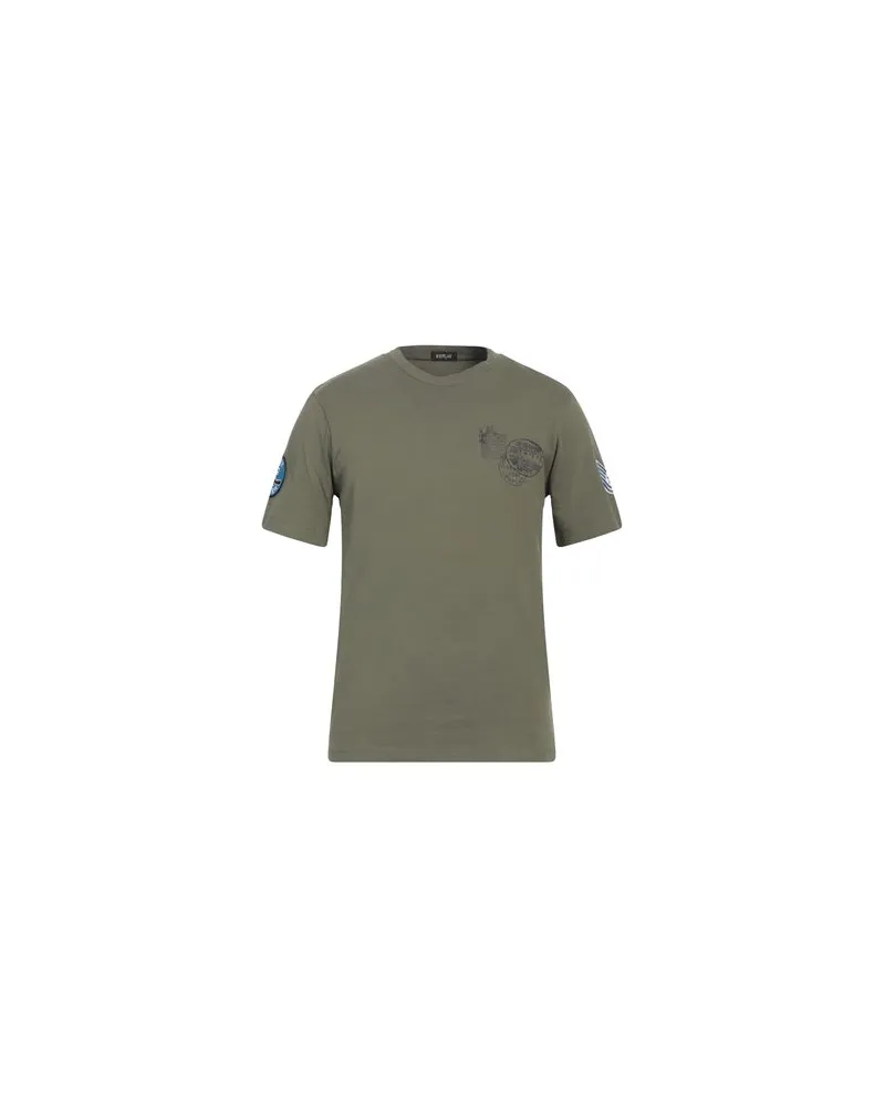 Replay TOPS - T-shirtsauf YOOX.COM Grün