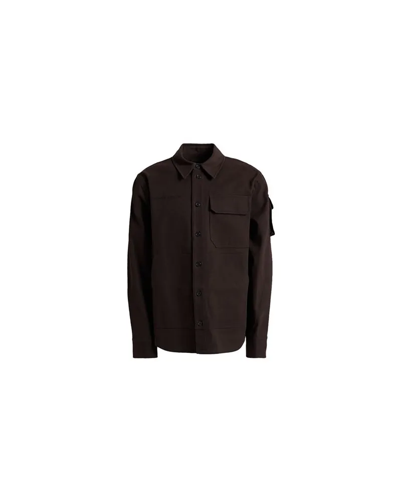 Helmut Lang TOPS - Hemdenauf YOOX.COM Dunkelbraun