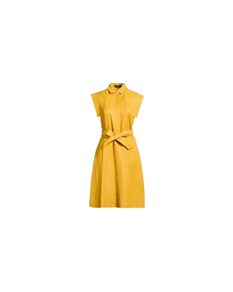 MOORER KLEIDER - Midi-Kleiderauf YOOX.COM Senf