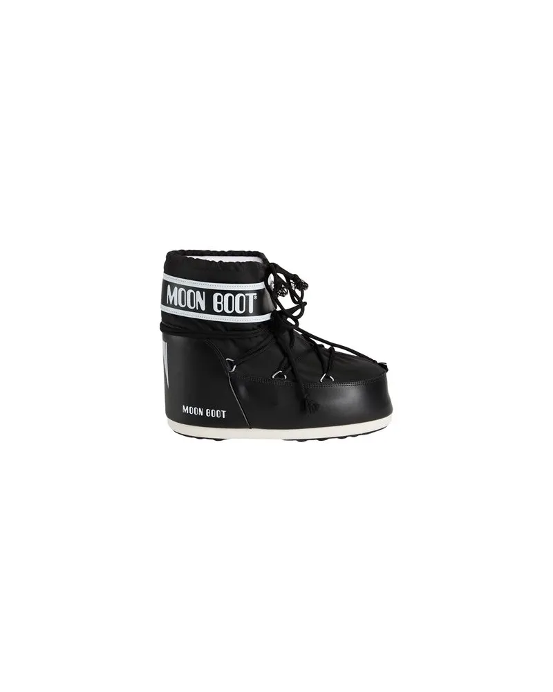 Moon Boot MB ICON LOW NYLON  - SCHUHE - Stiefelettenauf YOOX.COM Schwarz