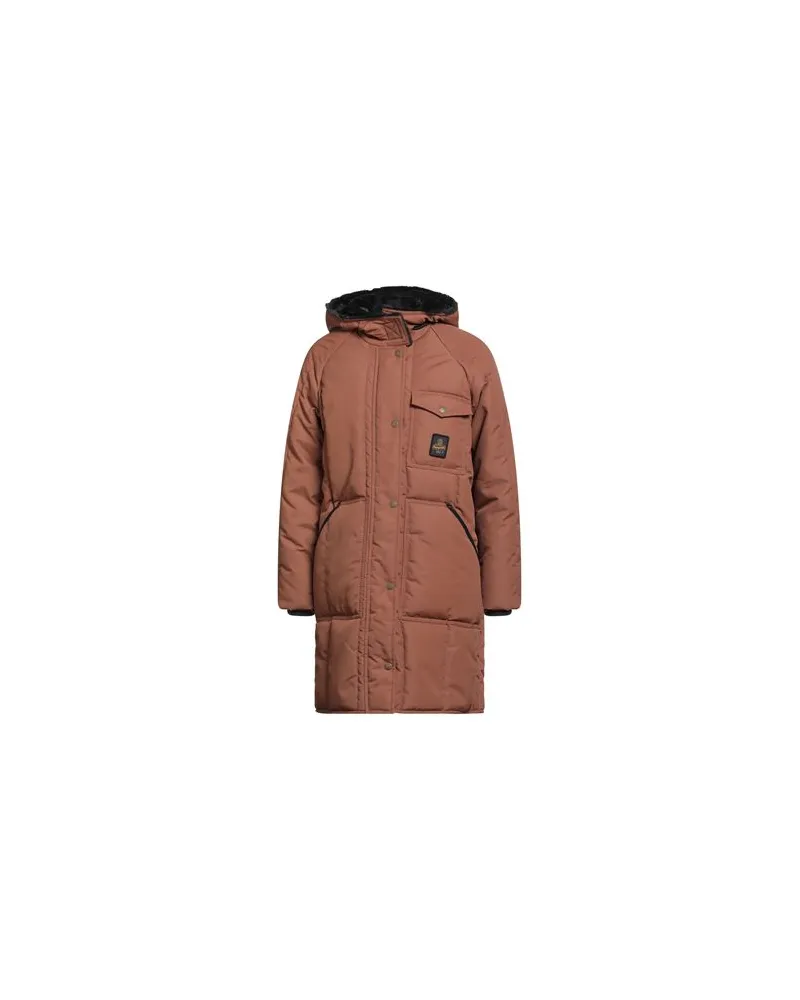 RefrigiWear JACKEN & MÄNTEL - Pufferjacken & Daunenjackenauf YOOX.COM Hellbraun