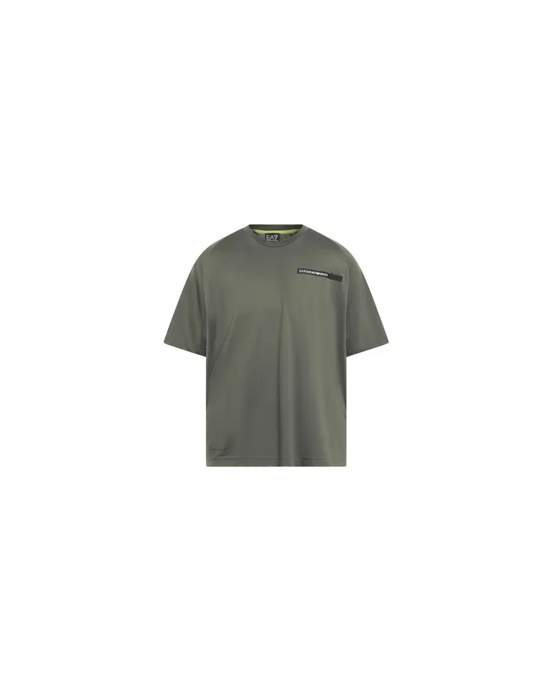 EA7 TOPS - T-shirtsauf YOOX.COM Militärgrün