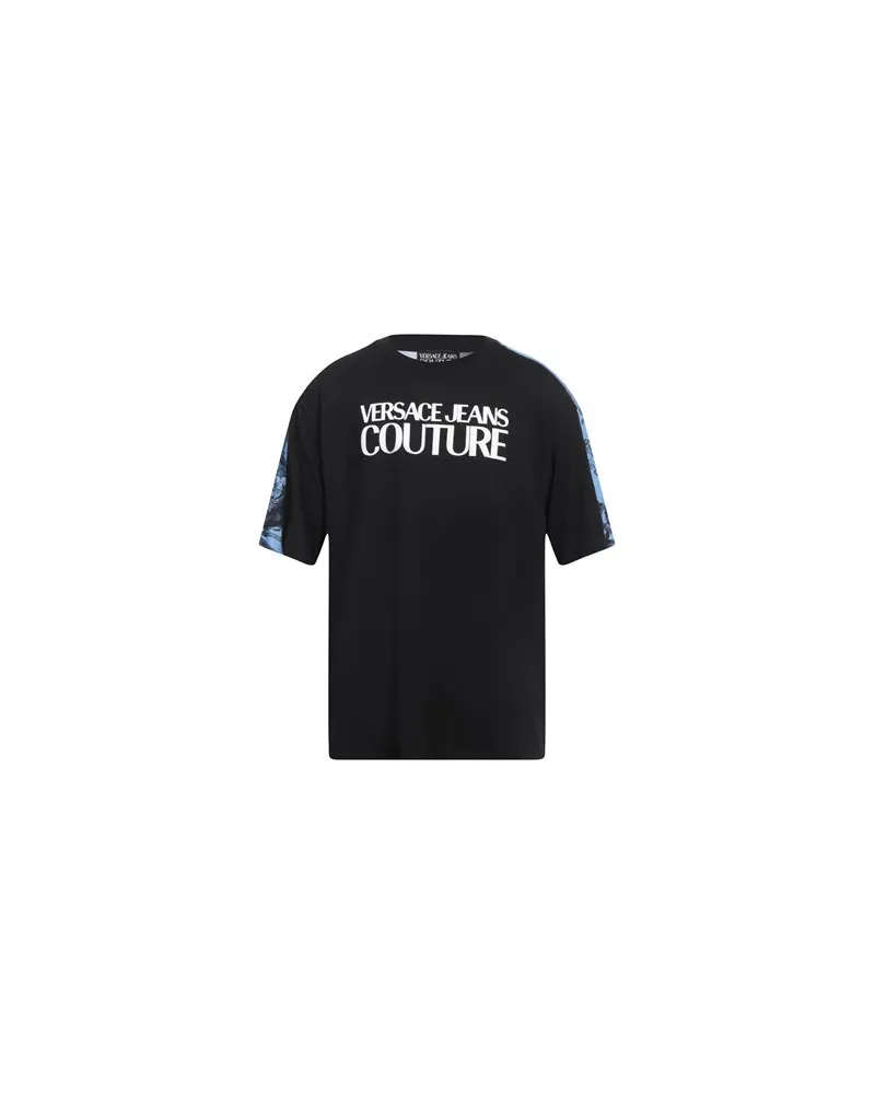 Versace Jeans TOPS - T-shirtsauf YOOX.COM Schwarz