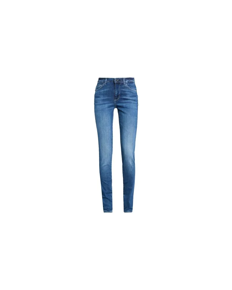 Guess HOSEN & RÖCKE - Jeanshosenauf YOOX.COM Blau