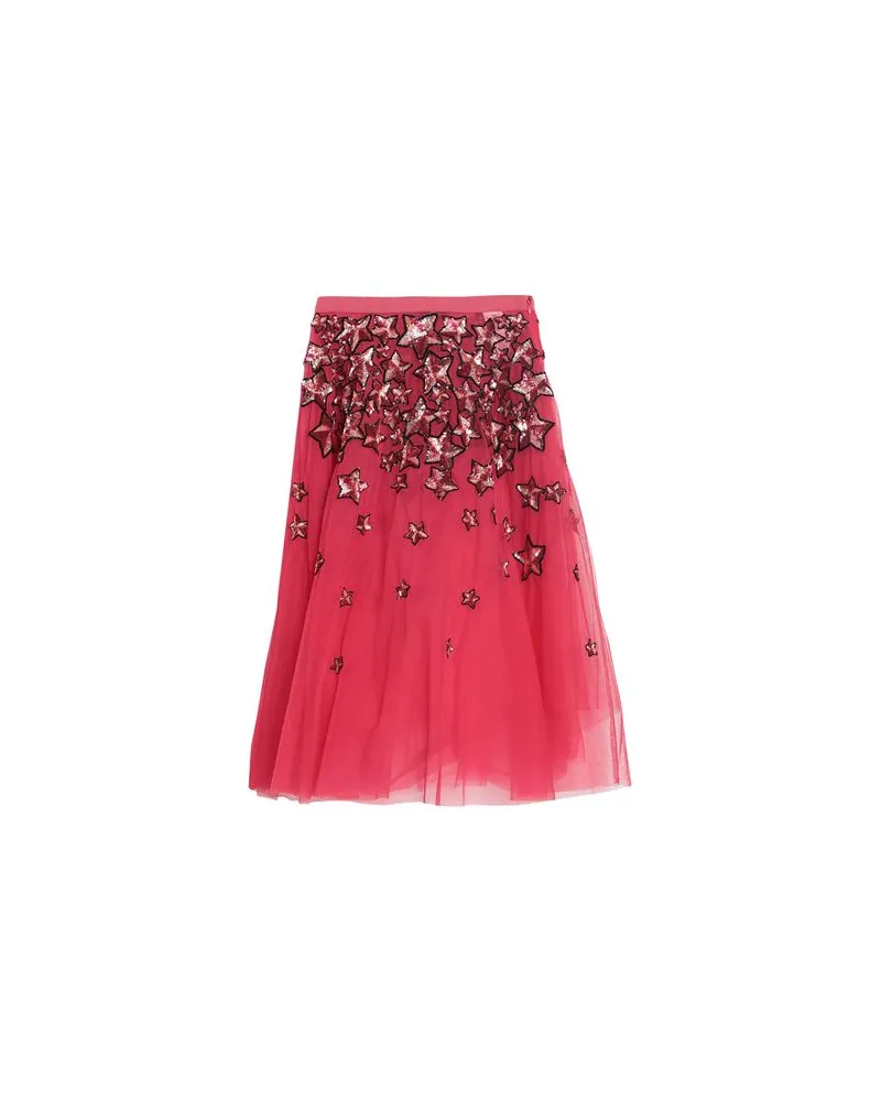 Elisabetta Franchi HOSEN & RÖCKE - Midi-Röckeauf YOOX.COM Rot